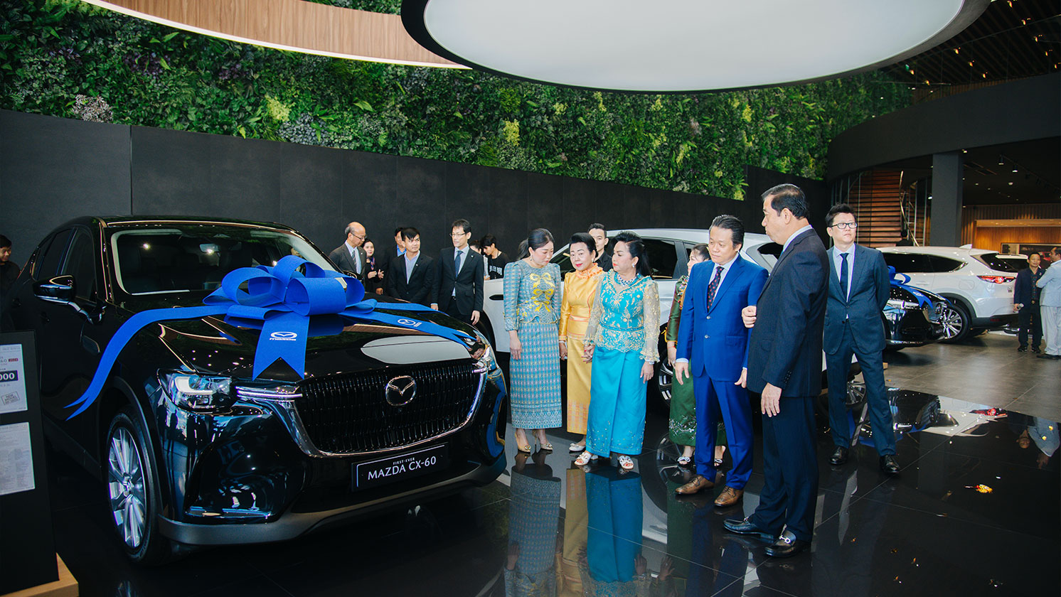 MAZDA NEWEST SHOWROOM OFFICIALLY OPENED ALONG HUN SEN BOULEVARD.